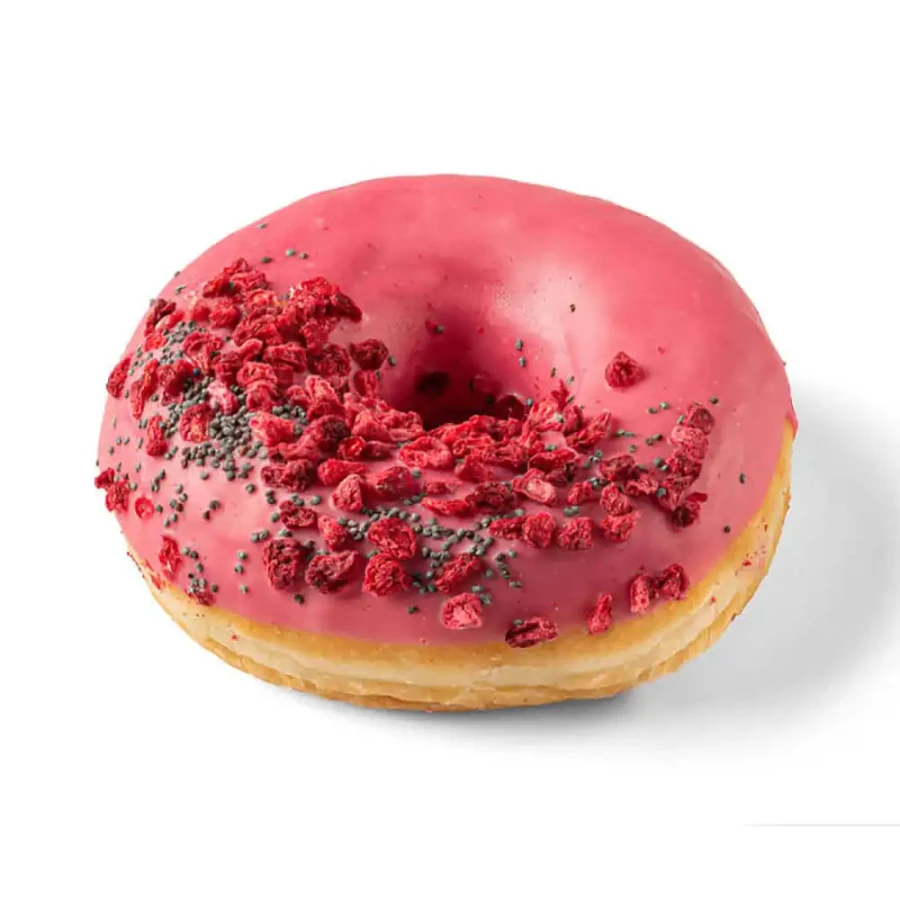 Donut Royal with raspberry filling