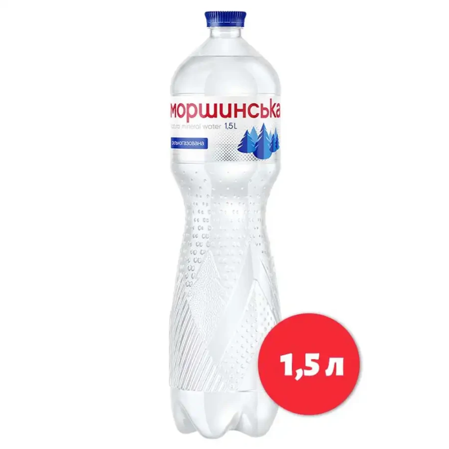 Morshinska sparkling water (1.5 liter)