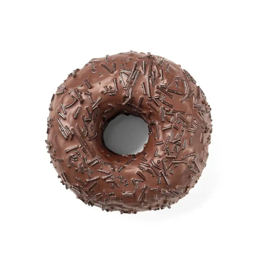 Donut donut with chocolate filling