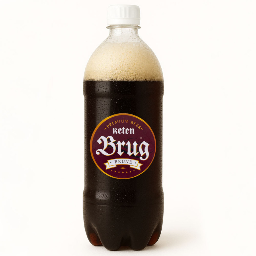 Draft beer Keten Brug Brune dark 1l