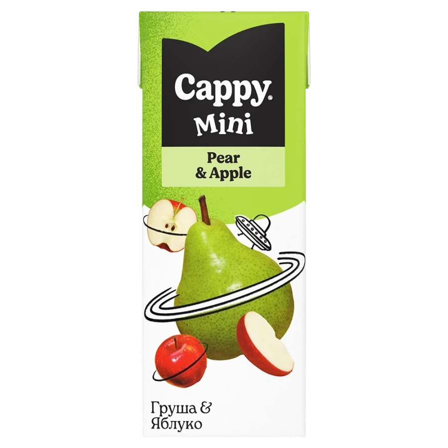 Нектар Cappy Mini Яблуко, Груша 200 мл