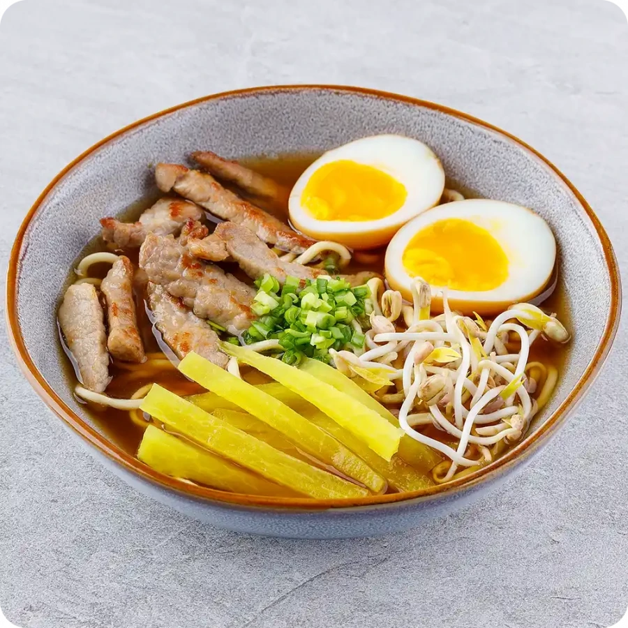 Miso ramen with pork