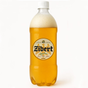 Zibert light draft beer 1l