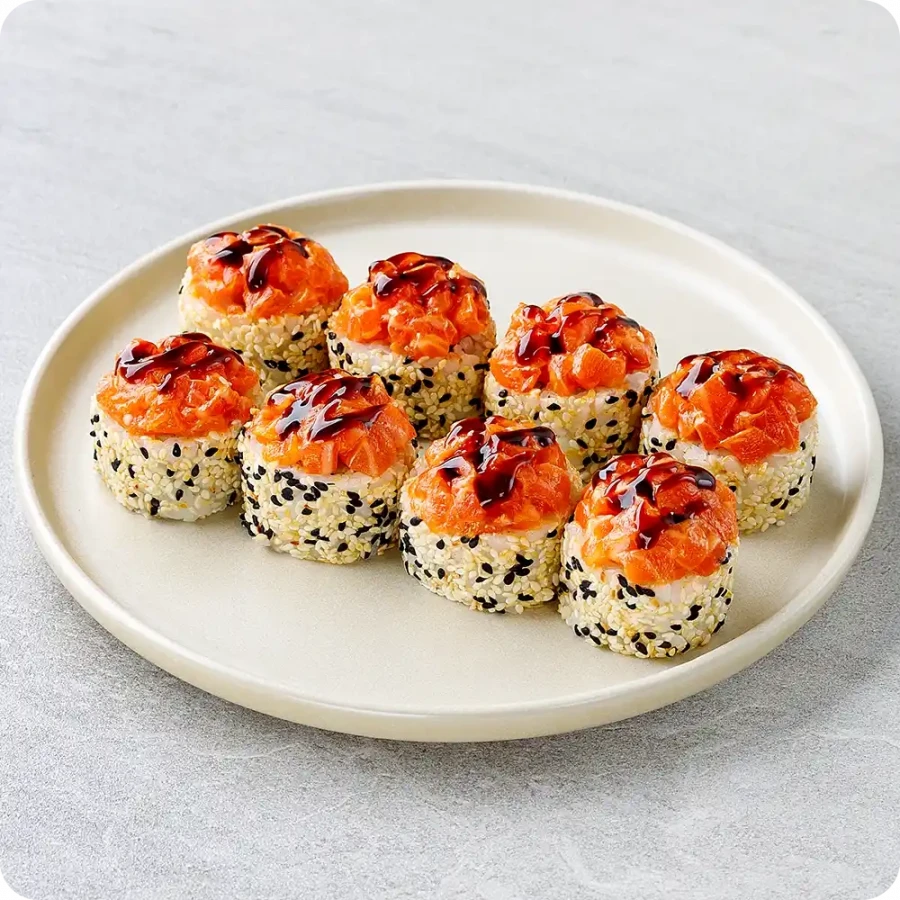 Lava Roll with Salmon