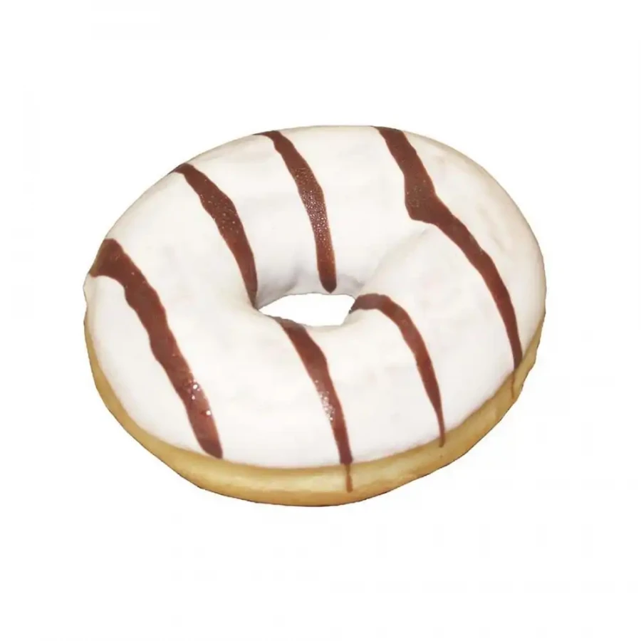 Donut with chocolate-nut filling