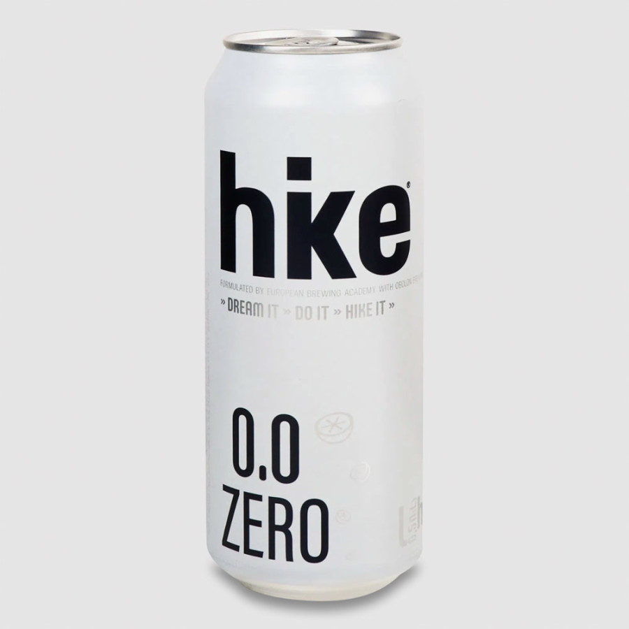 Пиво безалкогольное Hike Zero 0.0 светлое ж/б