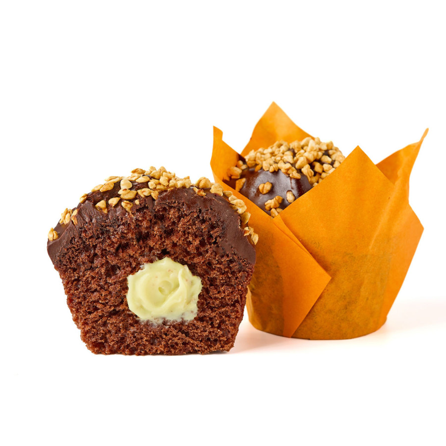 Chocolate banana muffin
