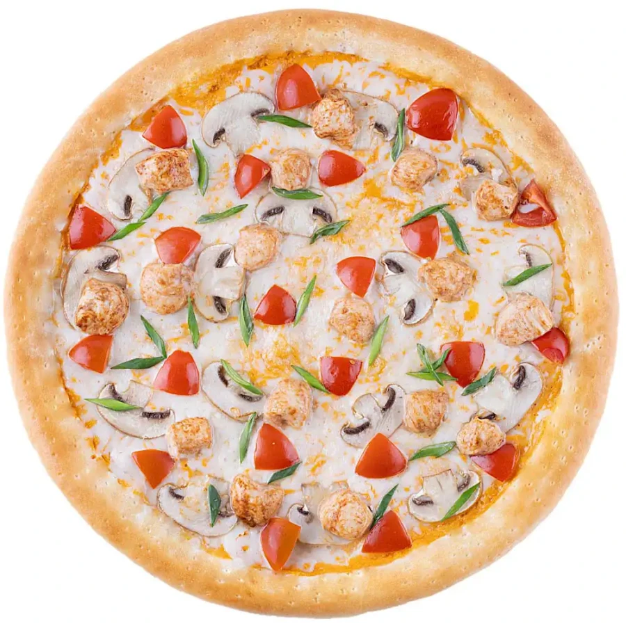 Pizza Tom Kha with chicken