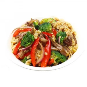 Rice with beef 