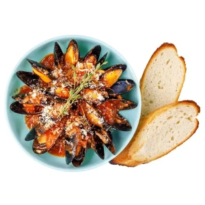 Mussels in tomato sauce