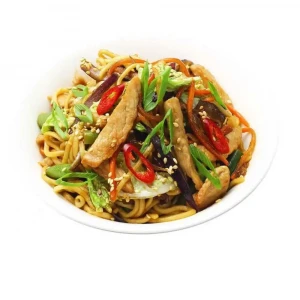 Buckwheat noodles with pork