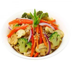 Udon with vegetables