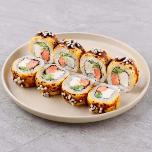 Cheese salmon grilled Roll