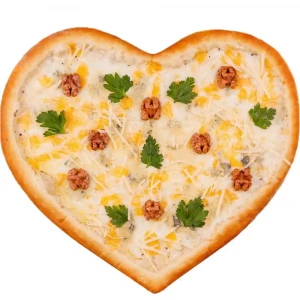 Pizza Cheese Heart