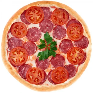 Pepperoni with tomatoes Pizza