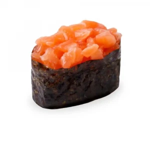 Spice sushi with salmon