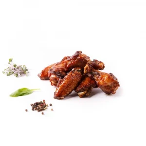 Chicken wings in barbecue sauce