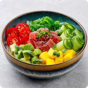 Hawaiian Ahi Poke with Tuna